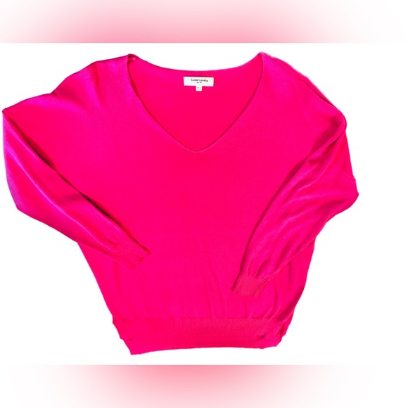 Sweet Lovely by Jen Sweaters - Sz M / L Hot Pink Sweater Tunic